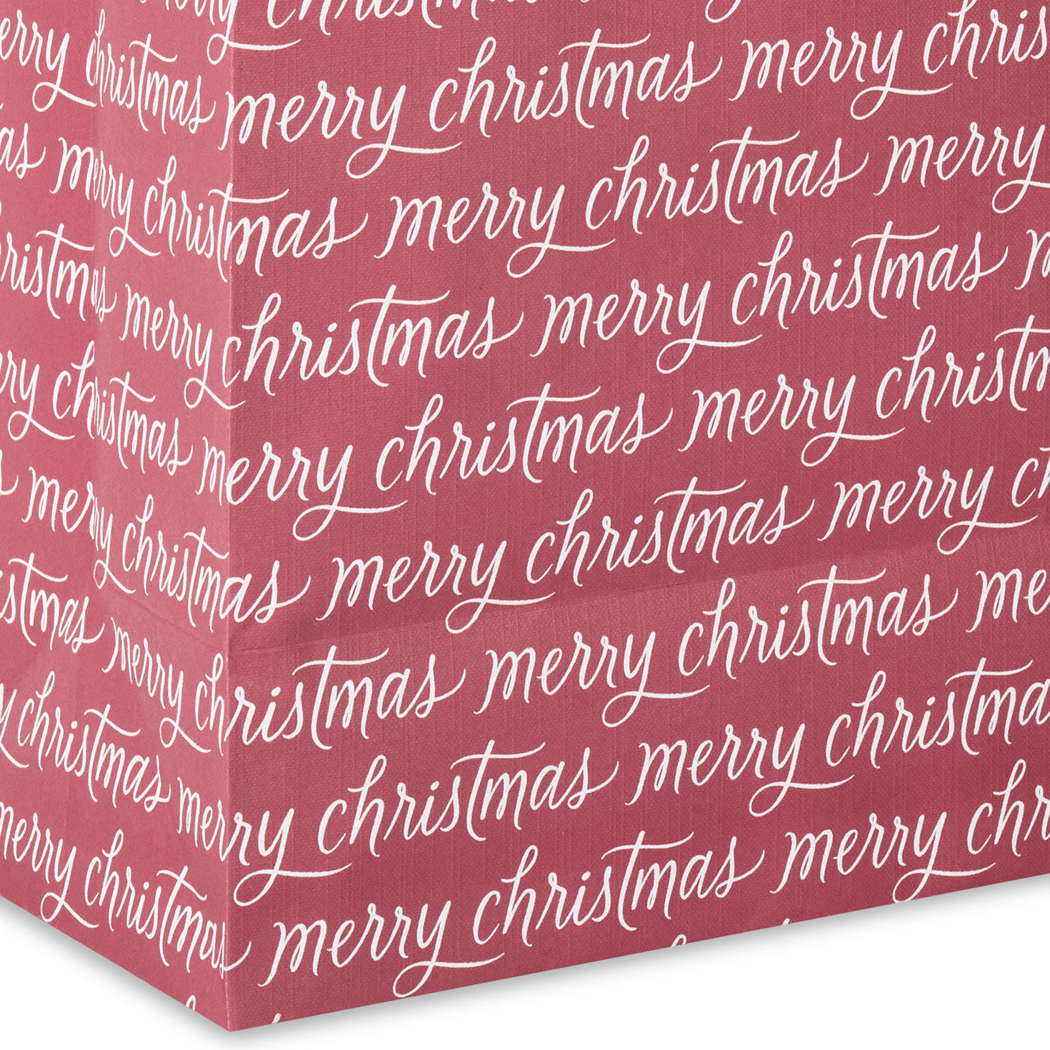 13" Merry Christmas Messages on Burgundy Large Gift Bag for only USD 4.49 | Hallmark
