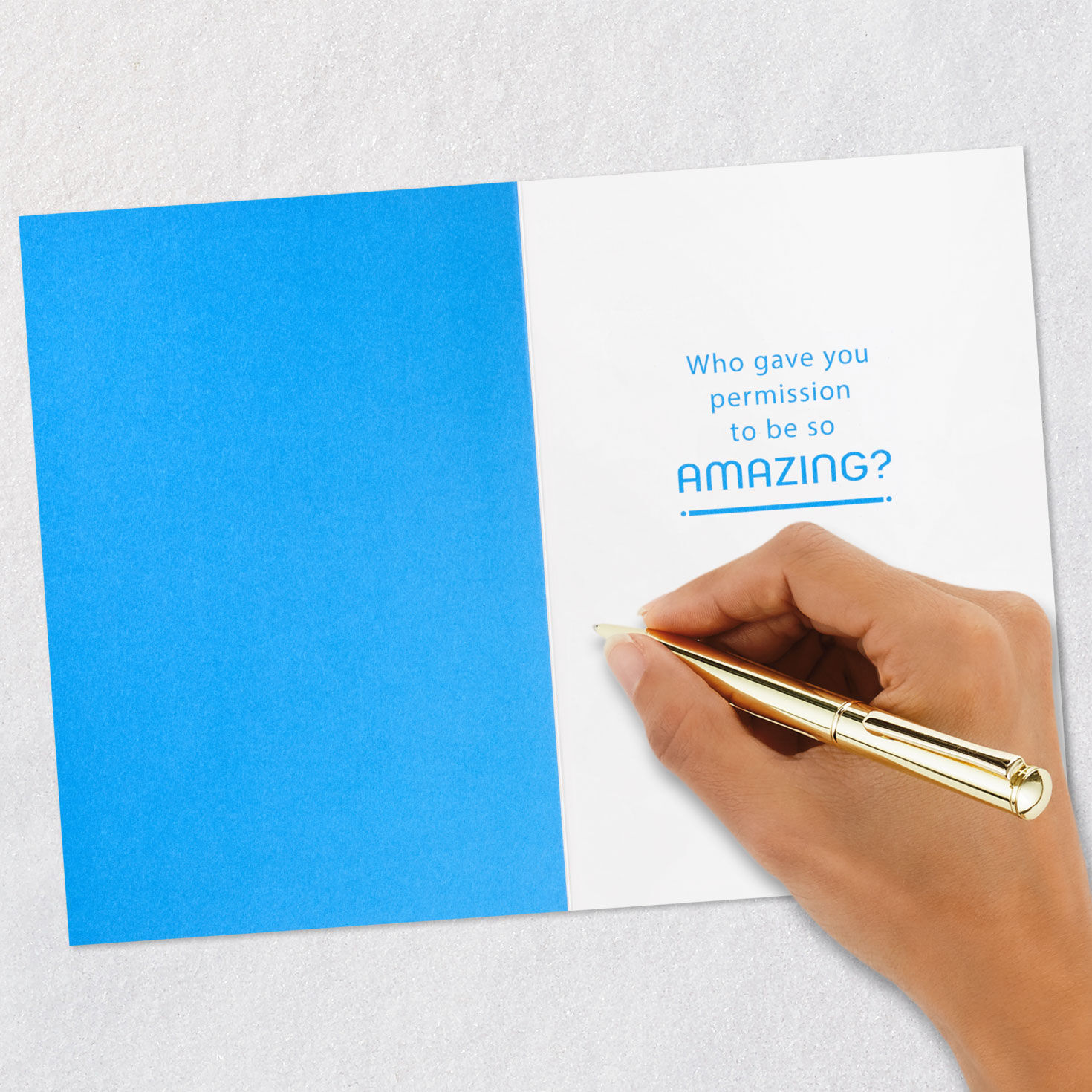 Who Gave You Permission to Be Amazing Card for only USD 4.49 | Hallmark