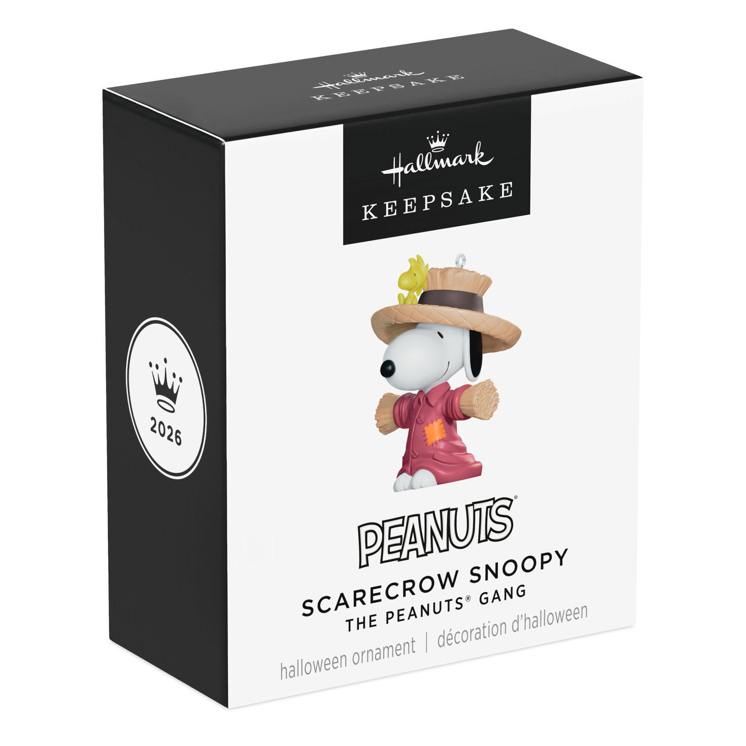 Snoopy as Scarecrow Keepsake Ornament Package Front image number 5