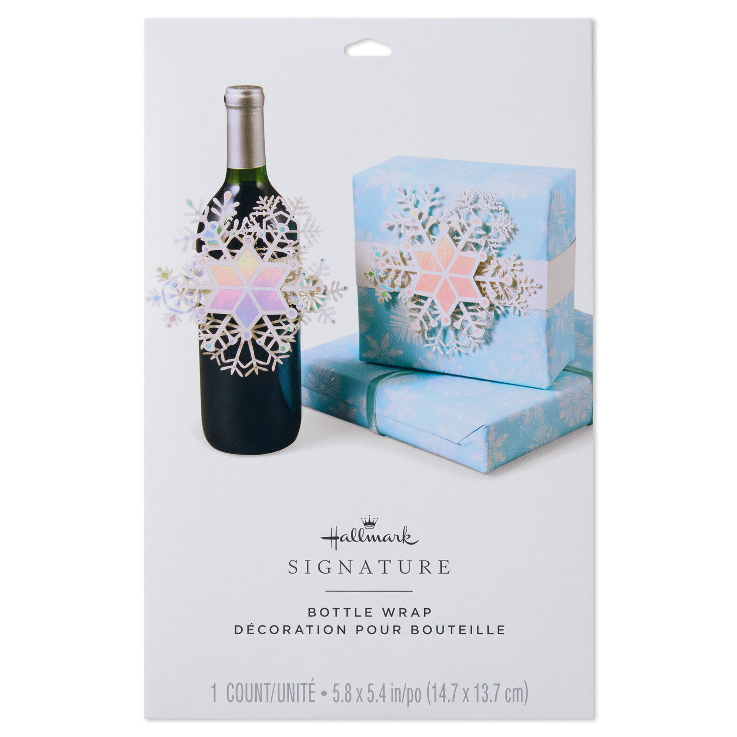 Die-cut Snowflakes Holiday Gift Wrap Accessory package front image number 9