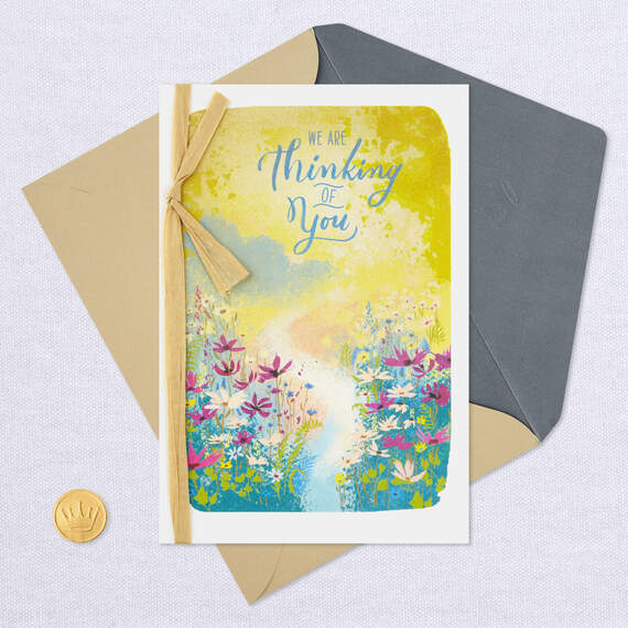 Cheerful Thoughts and Wishes Get Well Card from Us, , large image number 5
