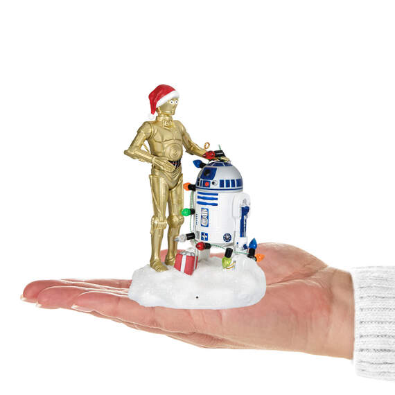 Star Wars™ C-3PO™ and R2-D2™ Peekbuster Ornament With Motion-Activated Sound, , large image number 4