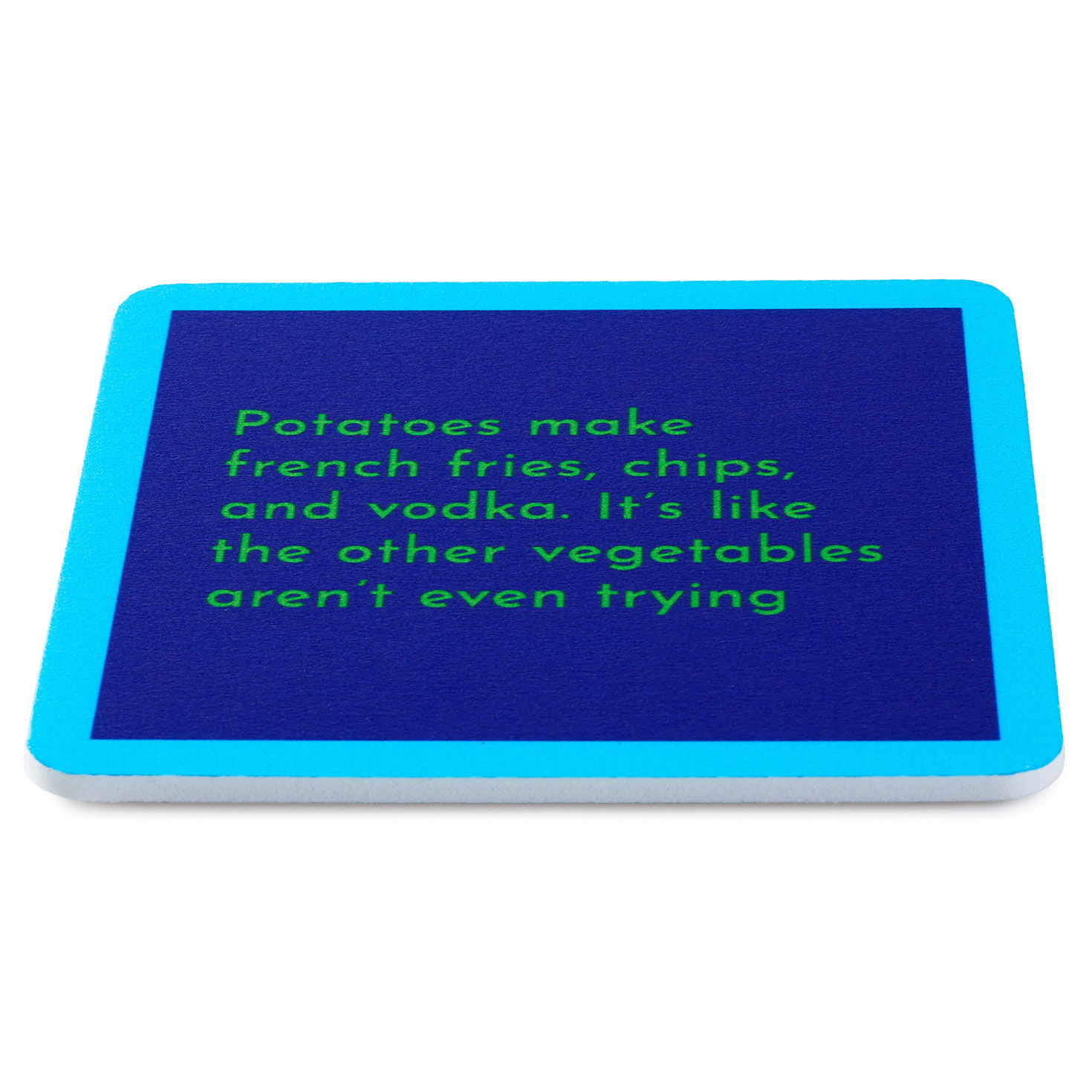 Drinks on Me Potatoes Funny Coaster, , large image number 2