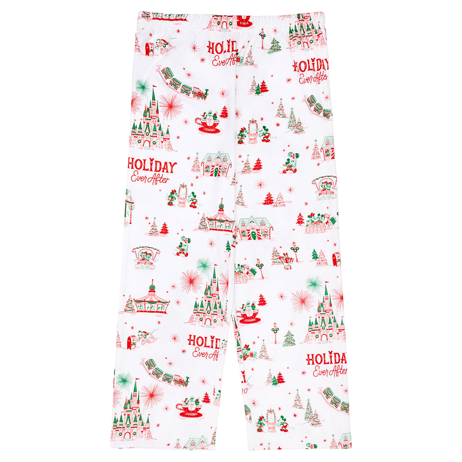 Hallmark + Disney Holiday Ever After Kids Pajama Set, , large image number 4