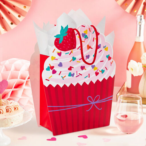 Hallmark Happy Cake Day Small Gift Bag with Tissue Paper, #55