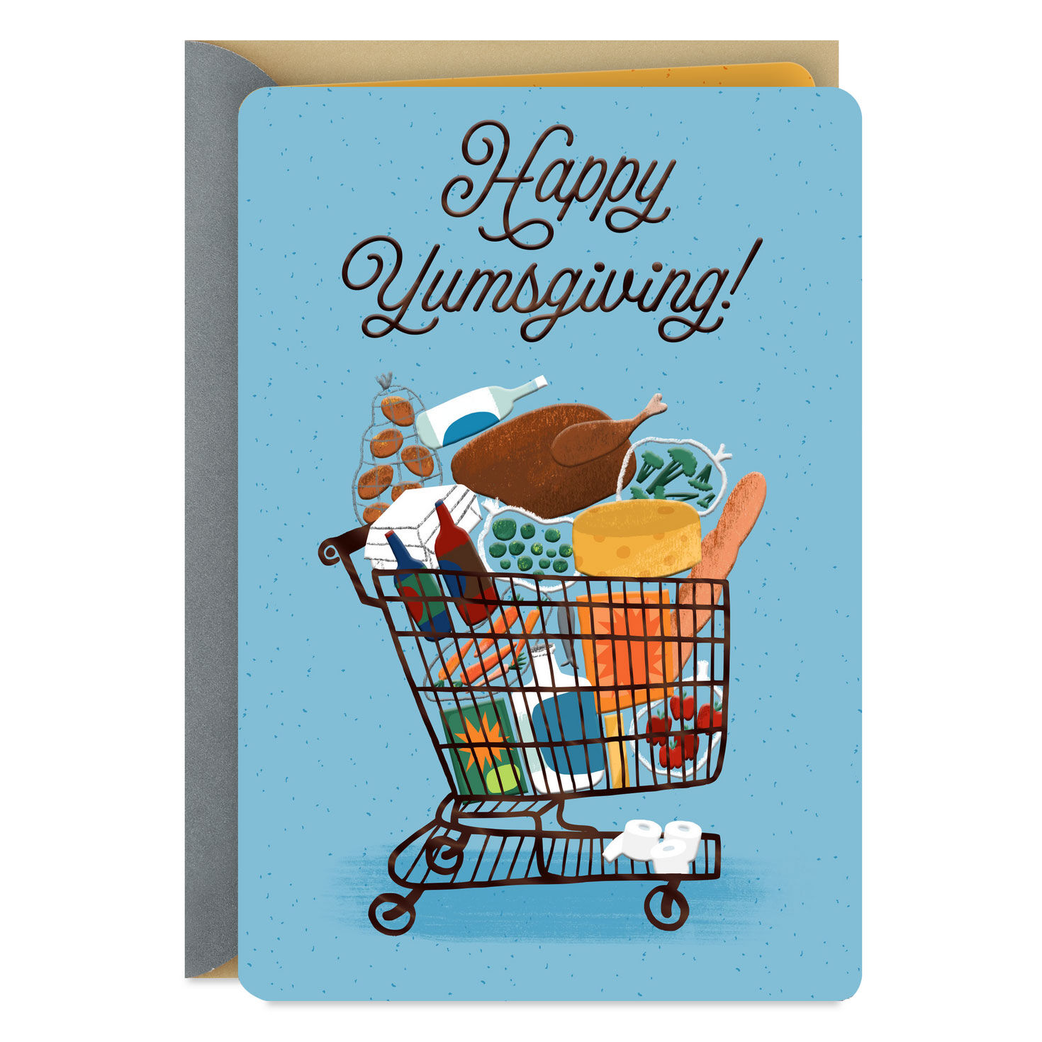 Happy Yumsgiving Thanksgiving Card