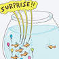 Fishbowl Surprise Party Birthday Card, , large image number 4