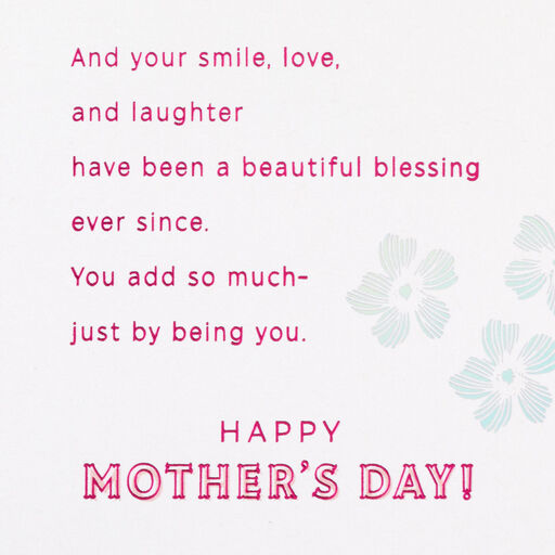 You're a Beautiful Blessing Mother's Day Card for Daughter-in-Law, 