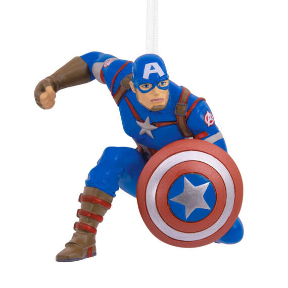 Marvel Avengers Captain America Hallmark Ornament, , large image number 1