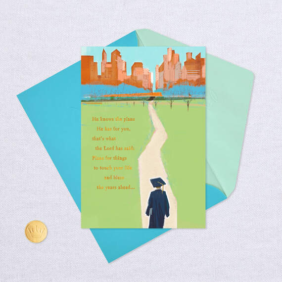 Path of Success Religious Graduation Card, , large image number 6