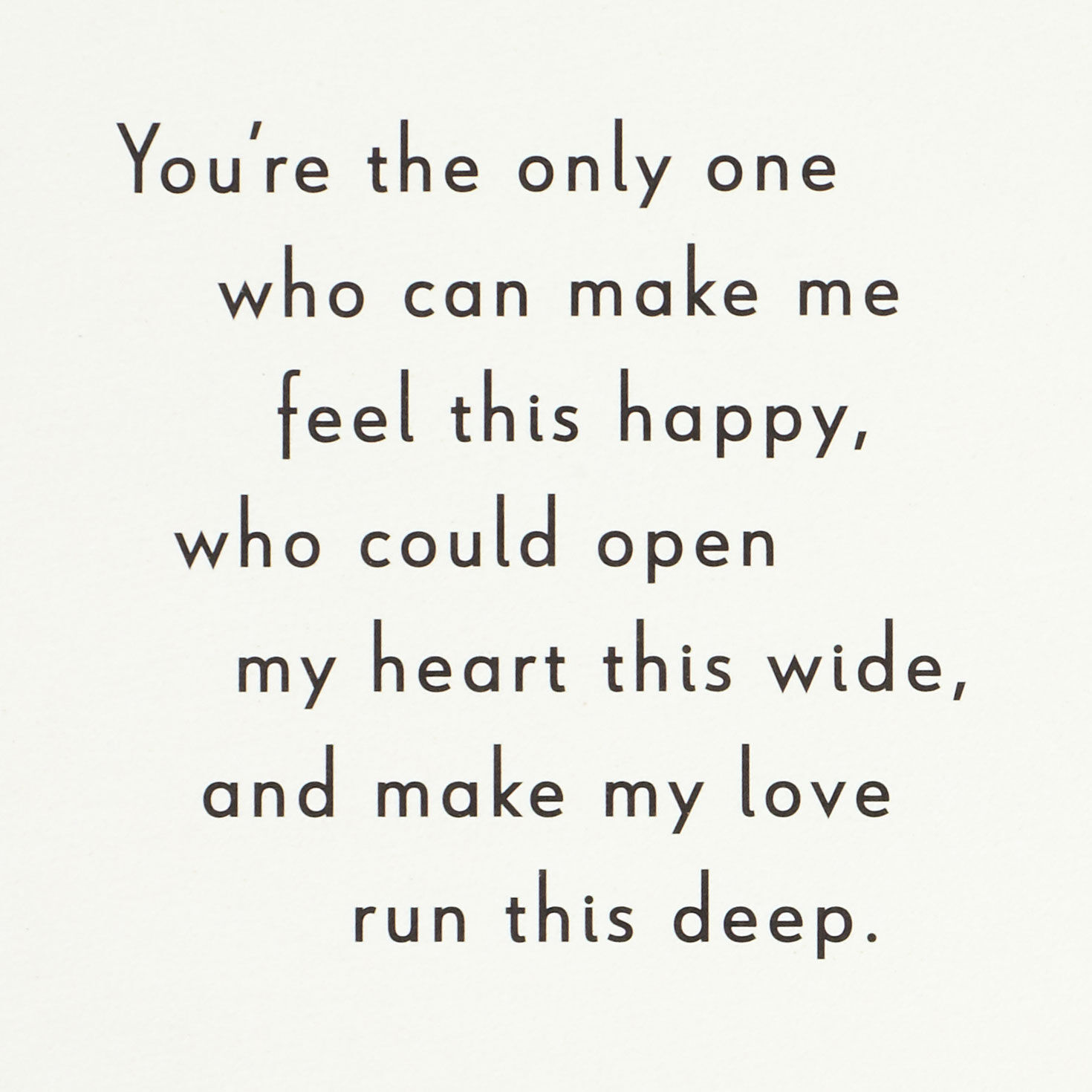 Animal Print Heart Wife Valentine's Day Card Sentiment image number 2