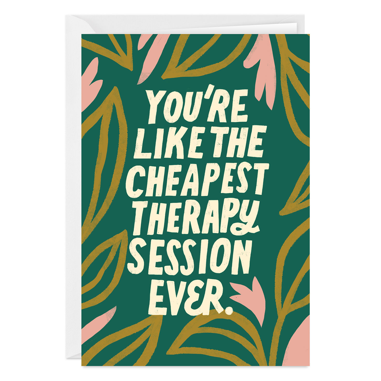 Thanks for the Cheap Therapy Funny Custom Card for only USD 4.99 | Hallmark