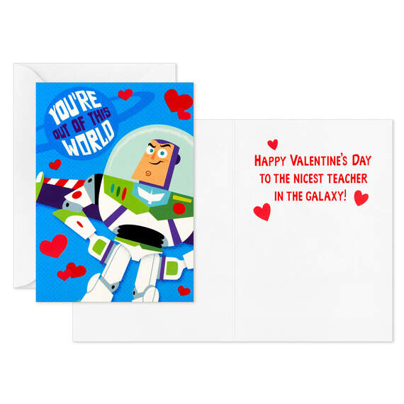 Disney and Pixar Toy Story Kids Classroom Valentines Set With Cards and Mailbox, , large image number 4
