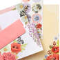 Pink Floral Stationery Set and Desk Organizer Box, , large image number 4