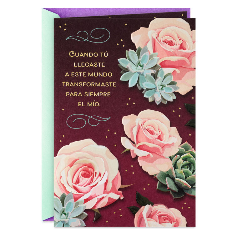 So Happy to Celebrate You Spanish-Language Birthday Card for Wife