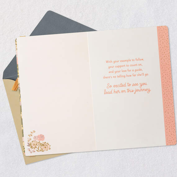 Your Baby Girl Is So Lucky New Baby Card, , large image number 3