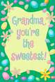 Sweetest Grandma Easter Card, , large image number 1