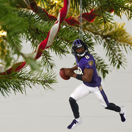 NFL Baltimore Ravens Lamar Jackson Ornament, 