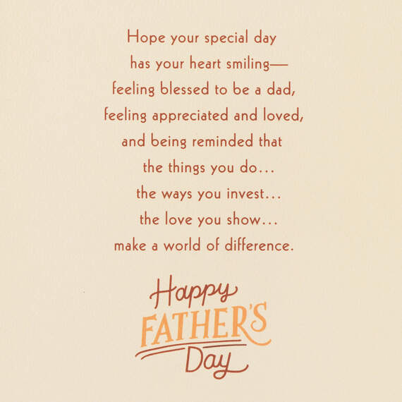 God Bless You Religious Father's Day Card, , large image number 2