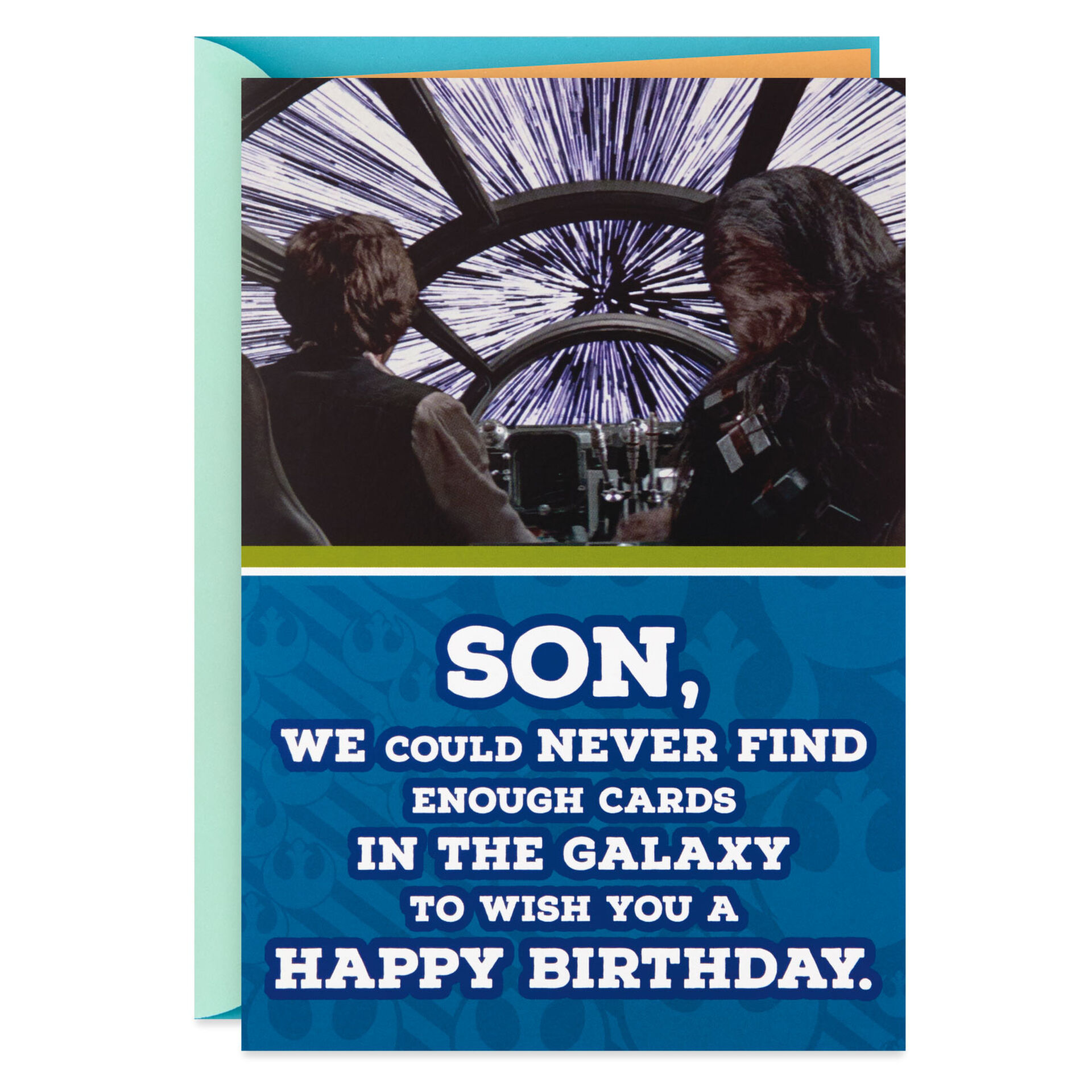 Star Wars™ Han Solo™ and Chewbacca™ Birthday Card for Son - Greeting Cards - Hallmark