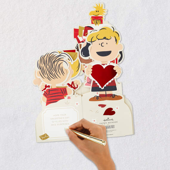 Jumbo The Peanuts Gang® 3D Pop-Up Valentine's Day Card, , large image number 8
