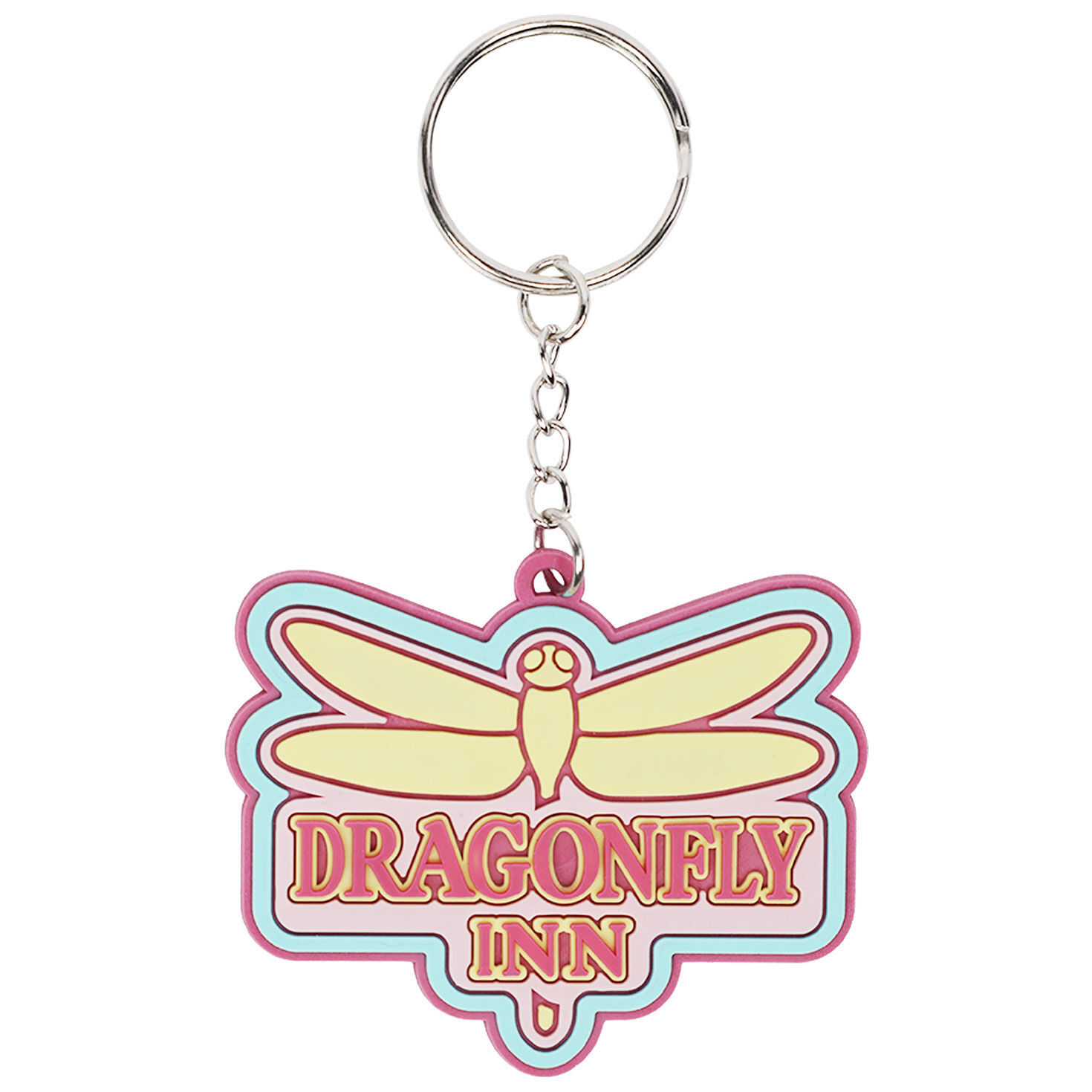 Concept One Gilmore Girls Keychain With Dragonfly Inn Charm