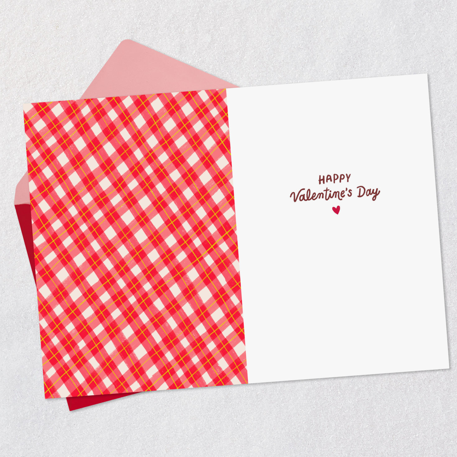 Cherry Jam Jar Cute Valentine's Day Card Open card with envelope image number 3