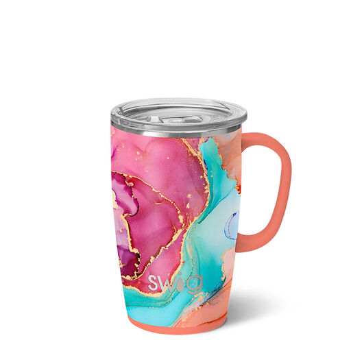 Swig Dreamsicle Stainless Steel Travel Mug, 18 oz., 