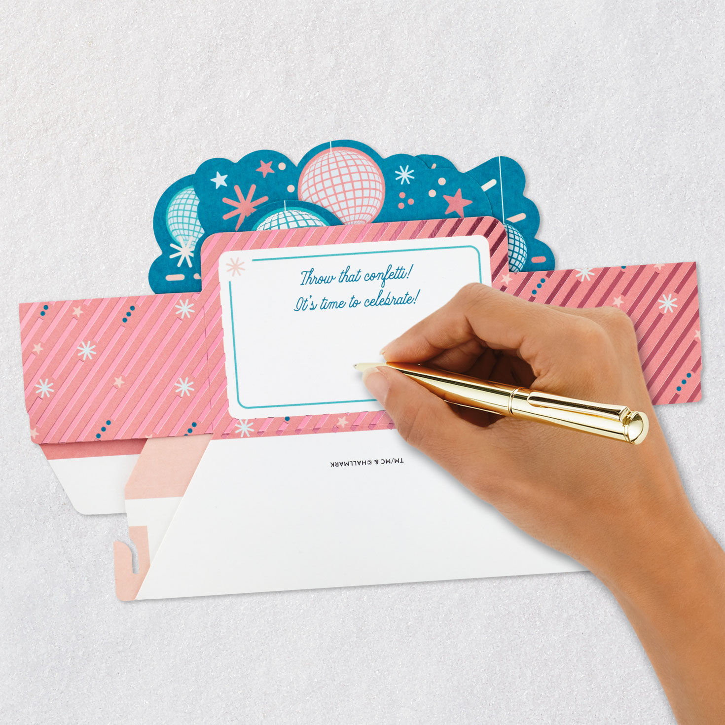 OMG Time to Celebrate 3D Pop-Up Card, , large image number 5