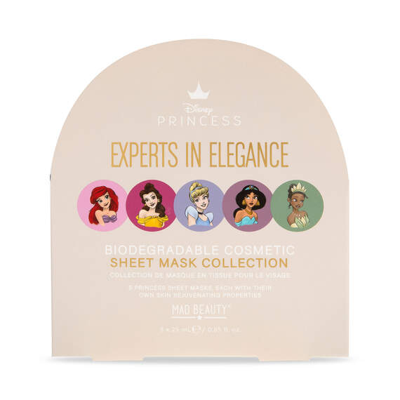 Mad Beauty Disney Princess Sheet Face Masks, Set of 5, , large image number 1