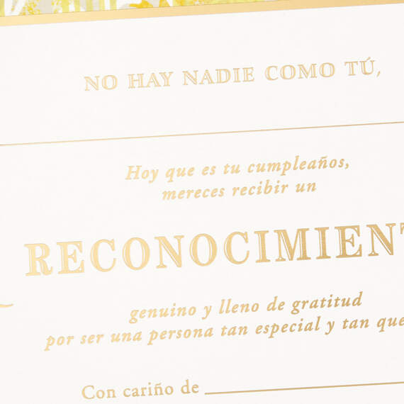 No One Like You Large Spanish-Language Birthday Card, 12", , large image number 5