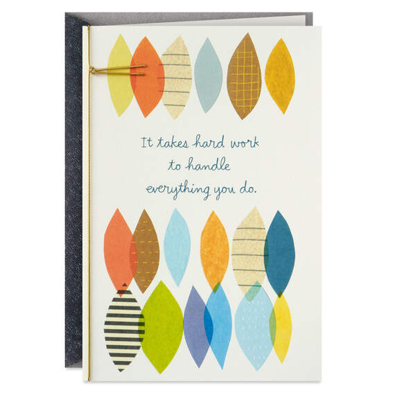 Many Things to Many People Boss's Day Card, , large image number 1
