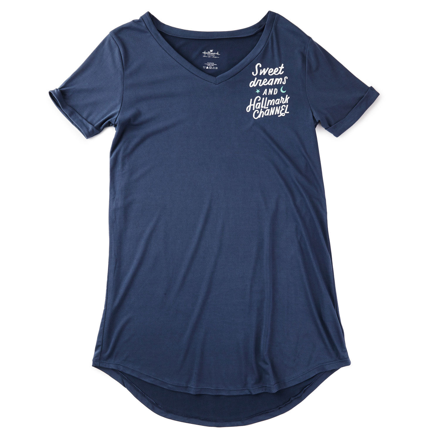 Hallmark Channel Sweet Dreams Women s Sleep Shirt L XL Loungewear Hallmark