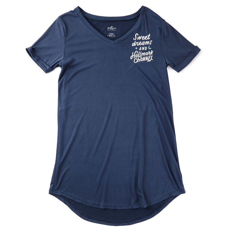 Hallmark Channel Sweet Dreams Women's Sleep Shirt, L/XL
