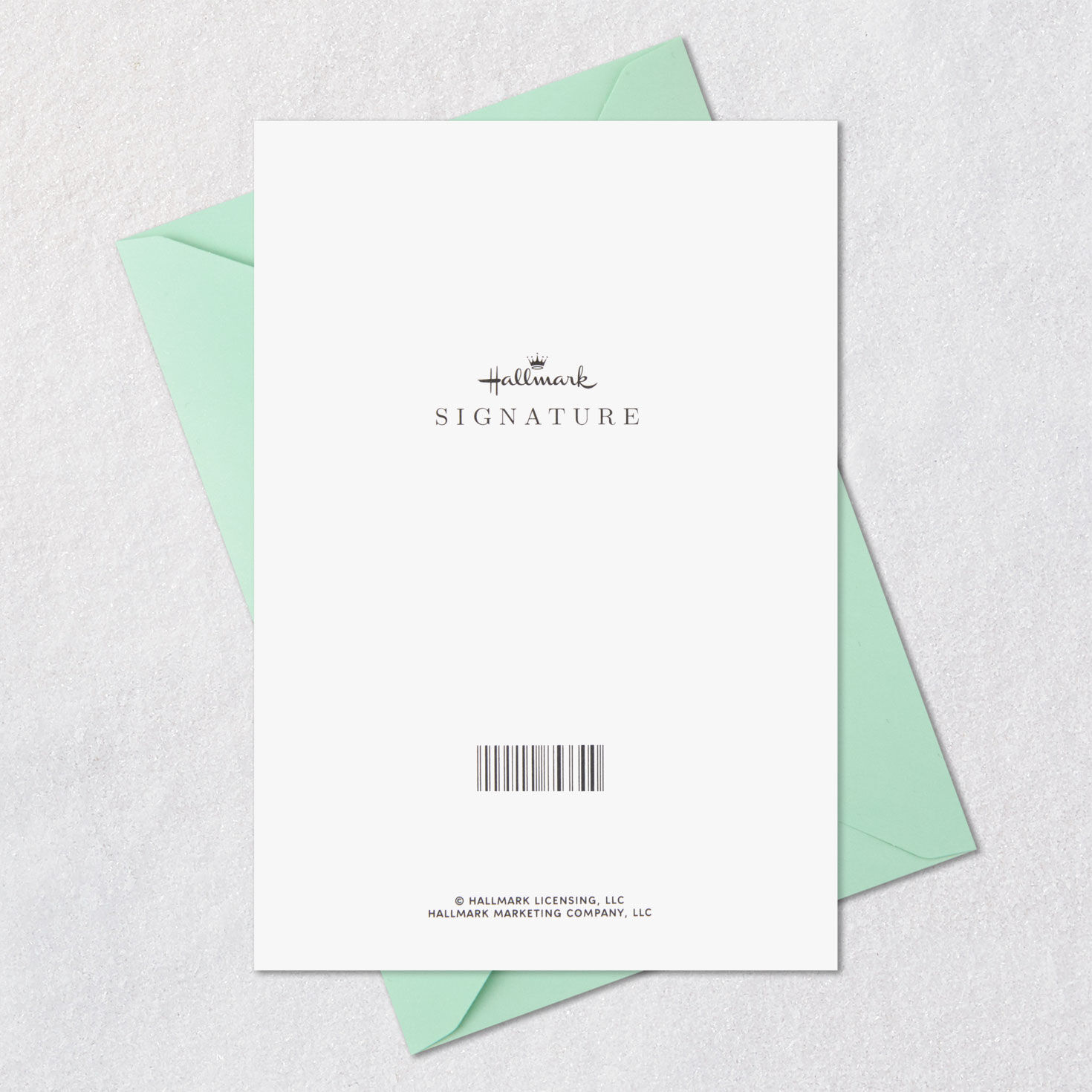 Green and Pink Tropical Leaves Anniversary Card  image number 7