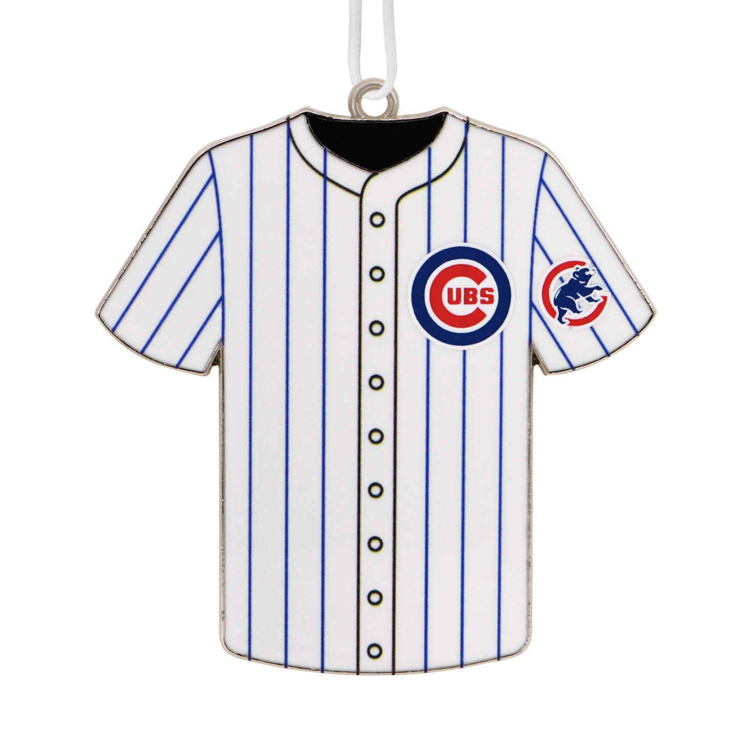 MLB Chicago Cubs™ Baseball Jersey Metal Hallmark Ornament - Gift Ornaments  - Hallmark