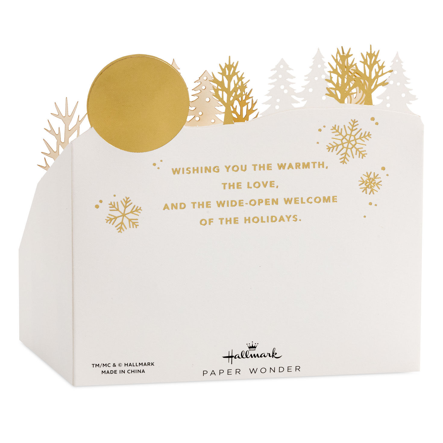 Winter Wonderland Musical 3D Pop-Up Holiday Card With Light for only USD 9.99 | Hallmark