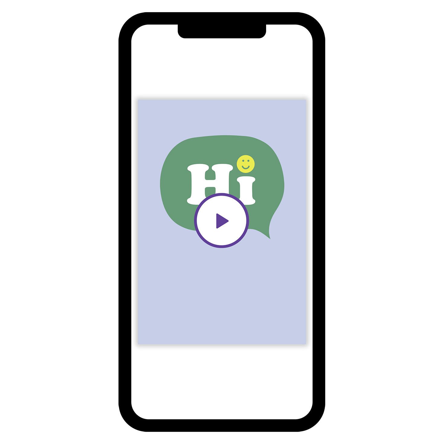 Smiley Face Hi eCard