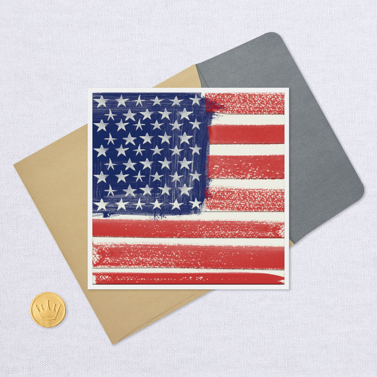 American Flag Blank Card - Greeting Cards - Hallmark