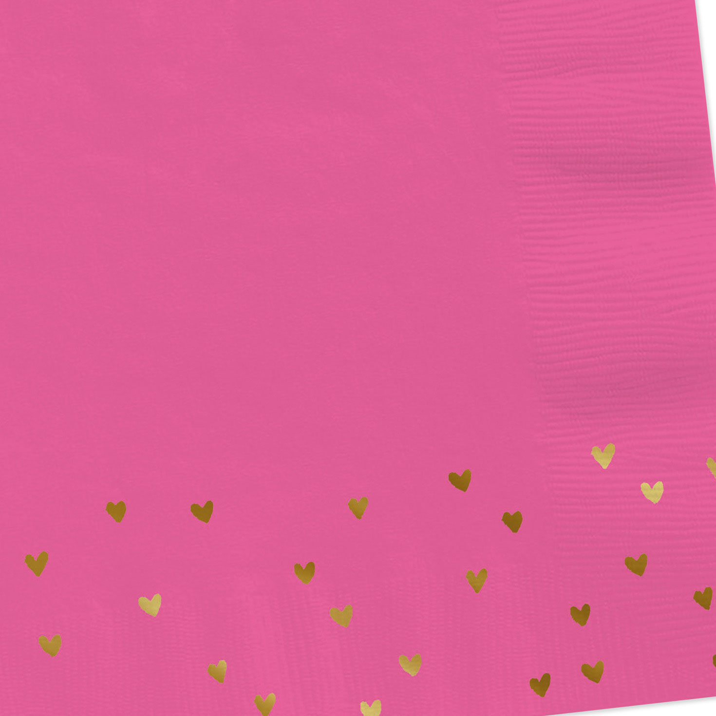 Foil Hearts on Pink Cocktail Napkins, Set of 16 for only USD 4.49 | Hallmark