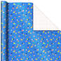 Colorful Confetti on Blue Wrapping Paper, 20 sq. ft., , large image number 1