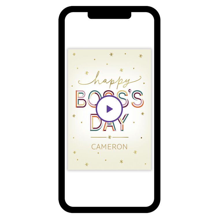 You Make a Difference Boss's Day eCard