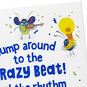 Bug Band Playing Instruments Kids Birthday Card Card Front Detail image number 5