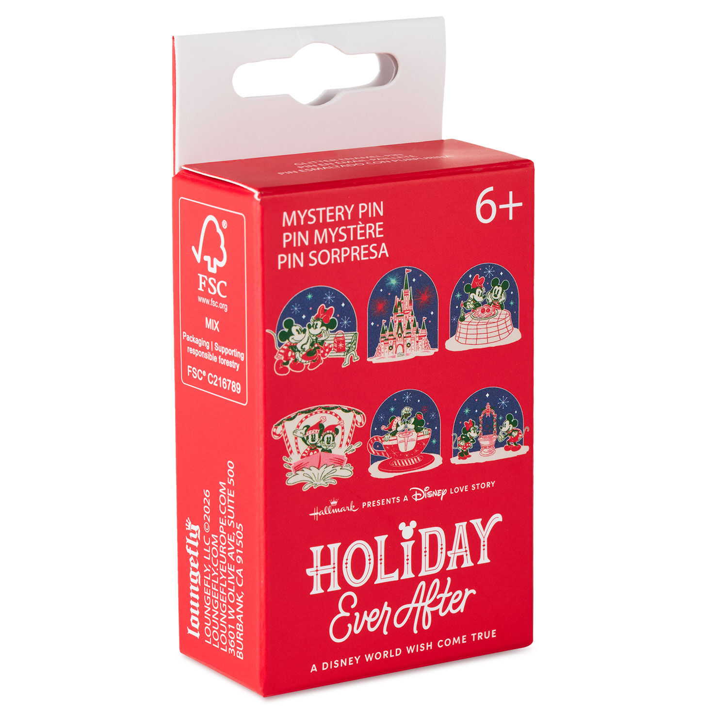 Disney World Mickey Minnie Christmas Mystery Pin package front image number 5