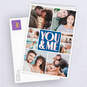 You & Me Photo Collage Folded Love Photo Card, , large image number 4