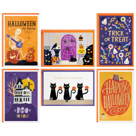 Boo to You Boxed Halloween Cards Assortment, Pack of 36, , large image number 2