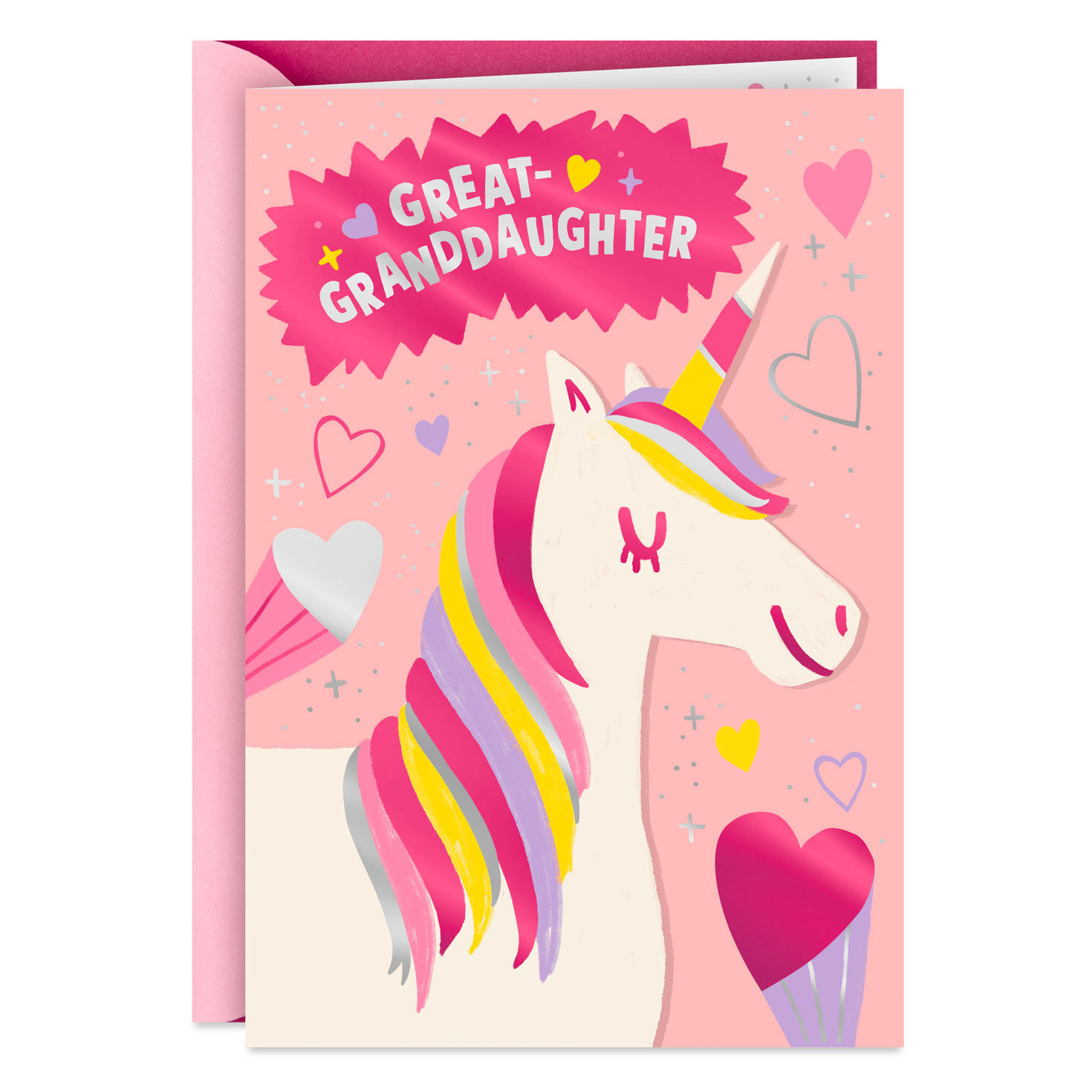 Love Your Sparkle Valentine's Day Card for Great-Granddaughter