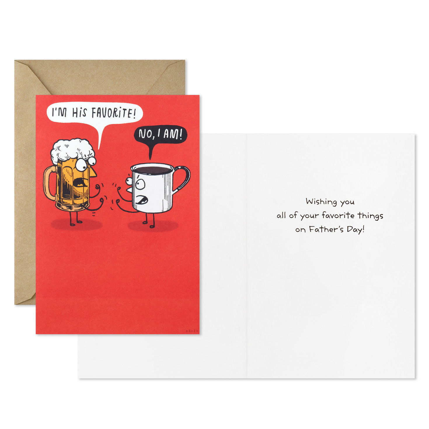 13" Happy Father's Day Large Gift Bag With Greeting Card and Tissue Paper, , large image number 4