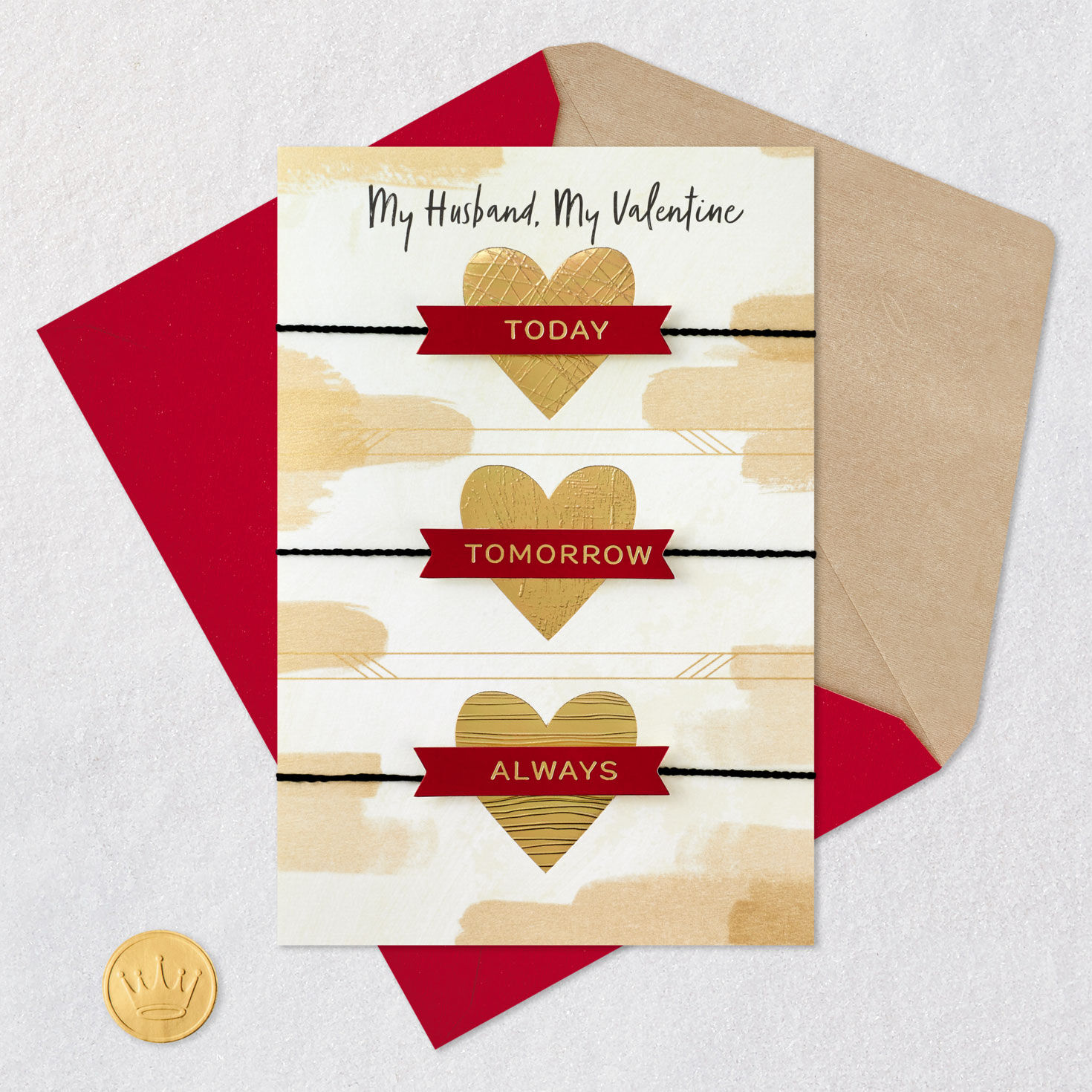 Love You Today, Tomorrow, Always Valentine's Day Card for Husband for only USD 7.99 | Hallmark