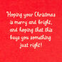 Stylized Santa Claus Money Holder Christmas Card Sentiment image number 2